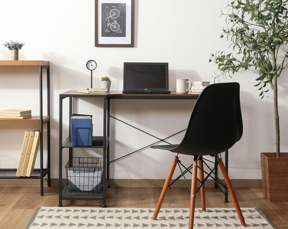 FJ TB RK　デスク　110㎝　テーブル　ブラウン