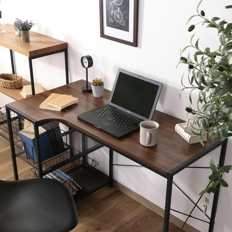 FJ TB RK　デスク　110㎝　テーブル　ブラウン