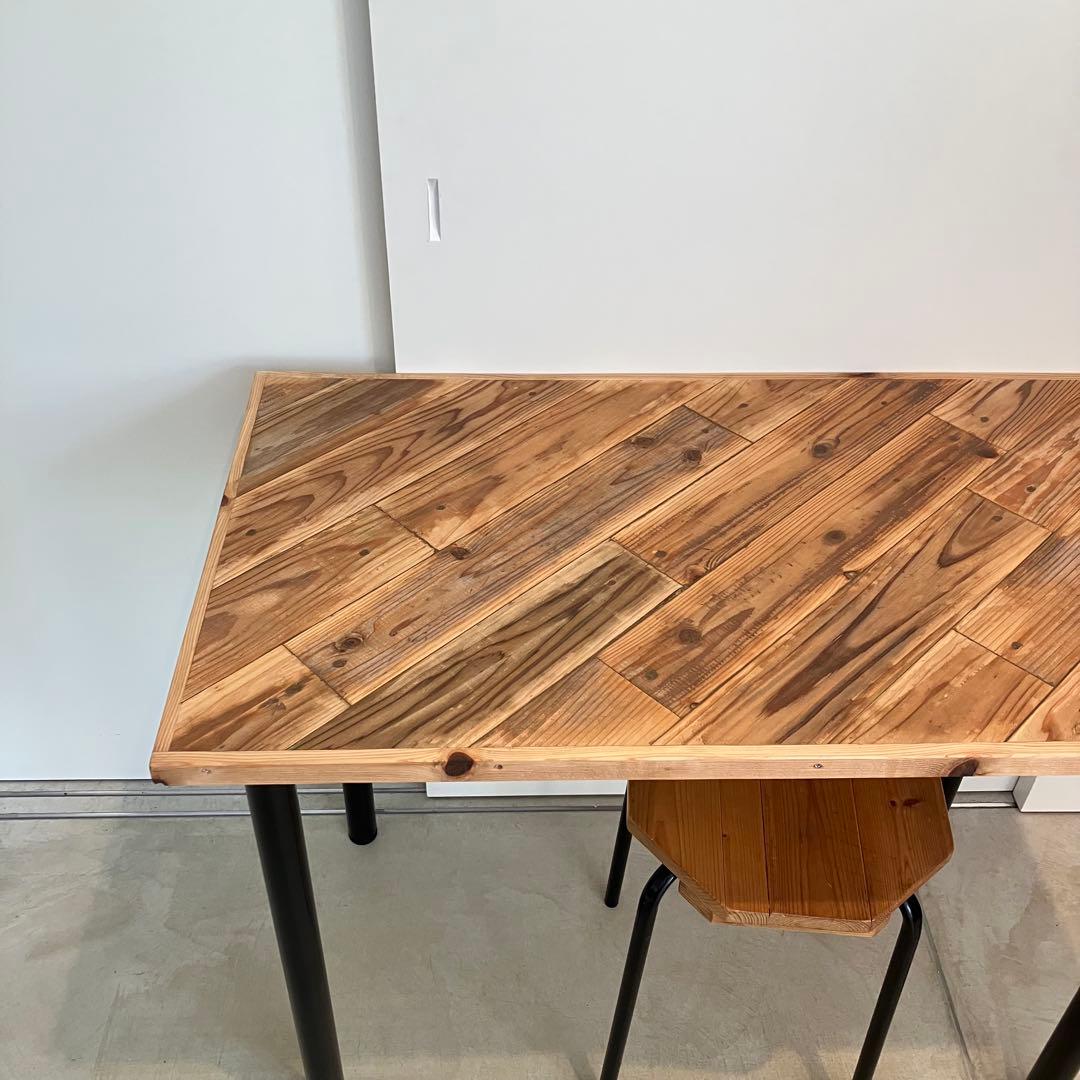 ぴ*ぴ様 杉古材のテーブル【ハンドメイド家具】