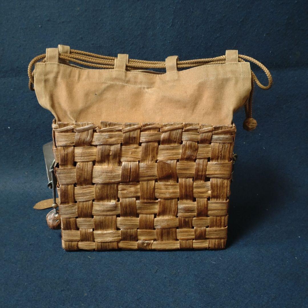 【中古品】山形県産山ぶどう ショルダーバッグ