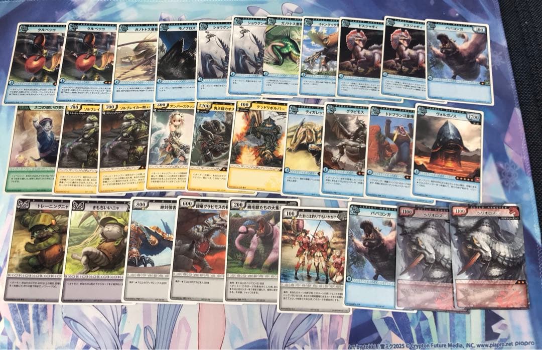 ハーフスターターベリオロス モンスターハンターハンティングカード