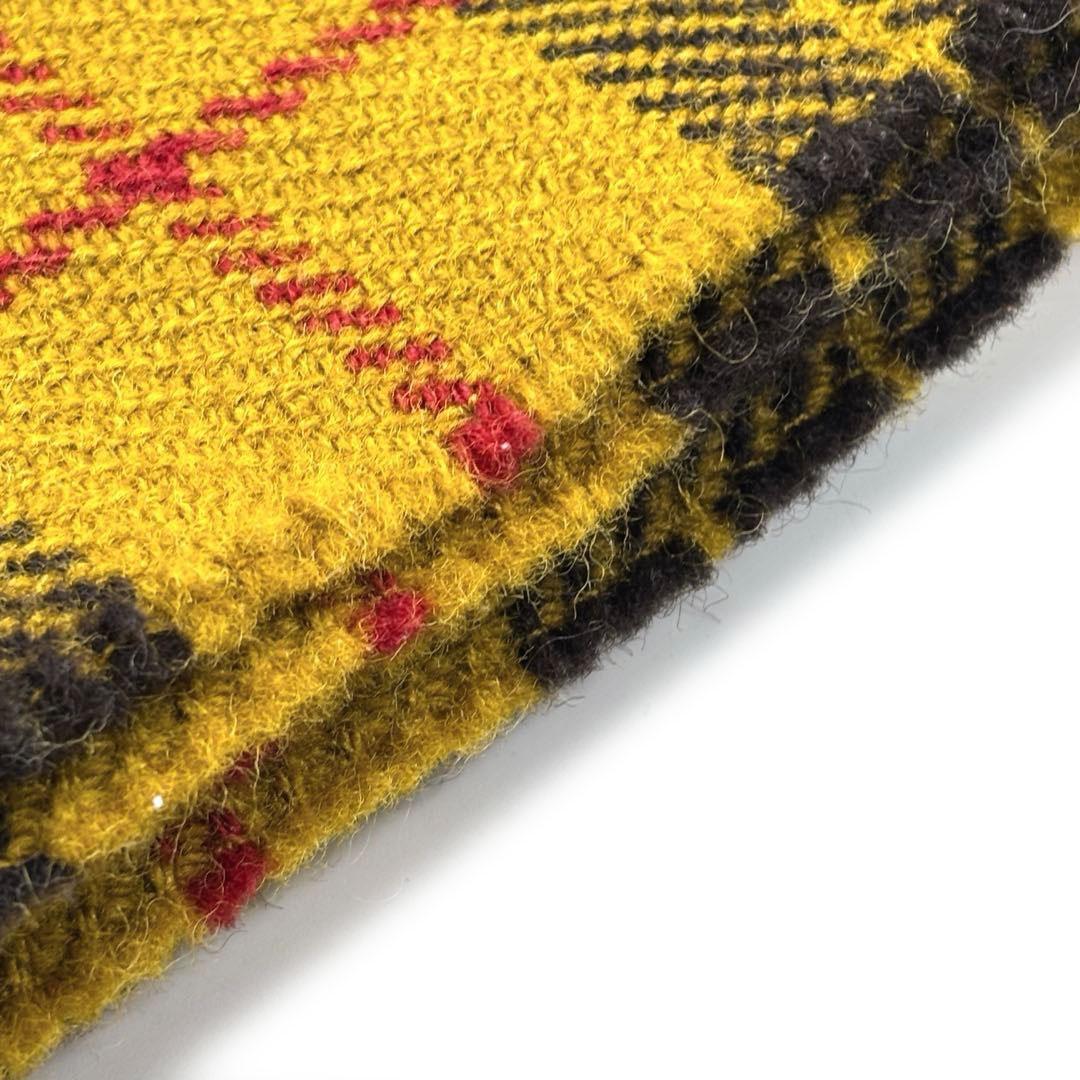 【入手困難】エルメス ひざ掛け ブランケット タータンチェック ウール 2M66