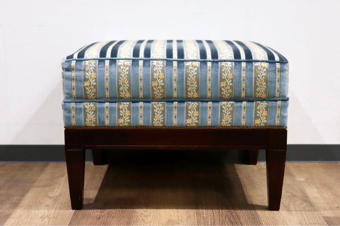 GMIK305○メープル不二屋 スツール オットマン 腰掛け ファブリック ヨー