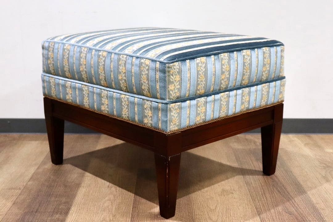 GMIK305○メープル不二屋 スツール オットマン 腰掛け ファブリック ヨー