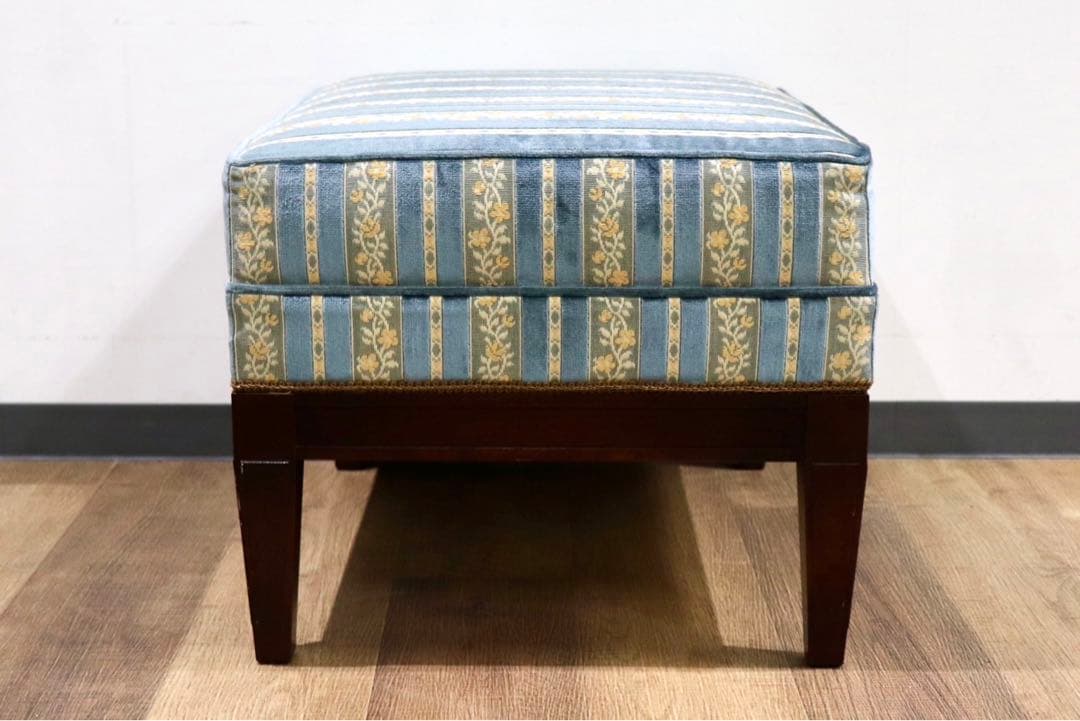 GMIK305○メープル不二屋 スツール オットマン 腰掛け ファブリック ヨー