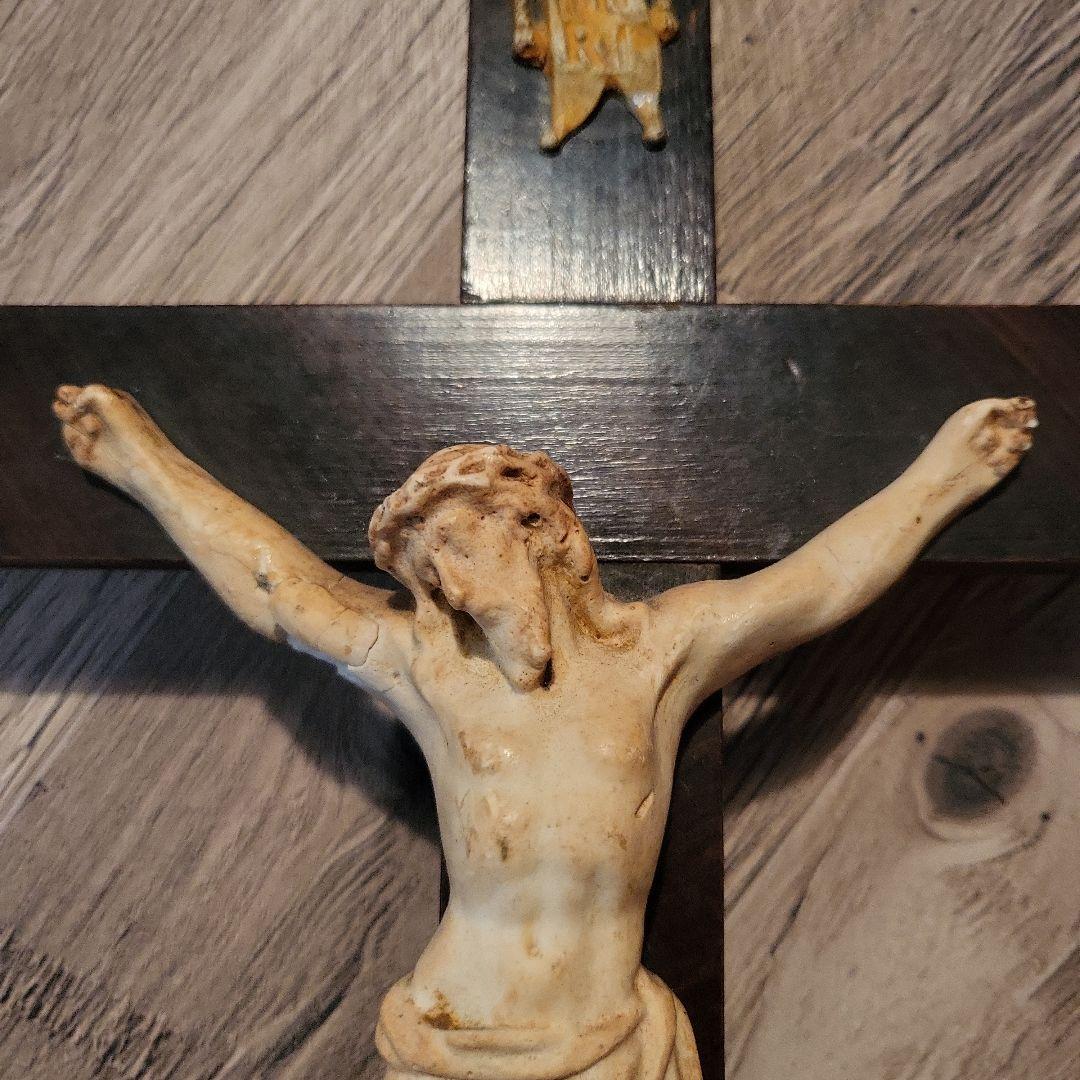 十字架 キリスト像 木製・鉄製