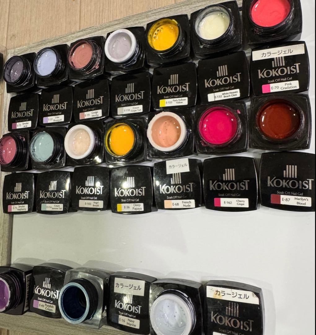 4g入り ココイストカラー14色 プロ用ジェル 化粧品登録済み 日本製