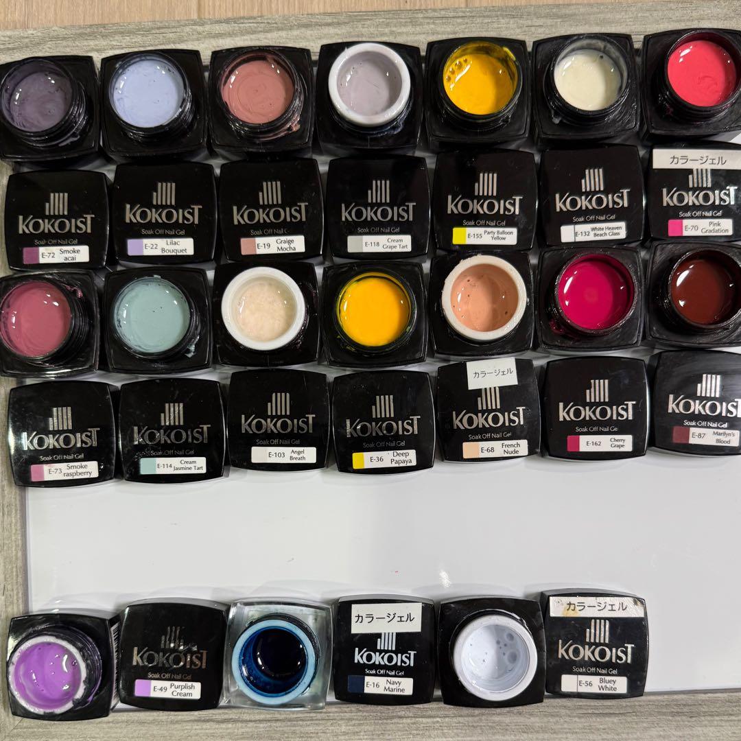 4g入り ココイストカラー14色 プロ用ジェル 化粧品登録済み 日本製