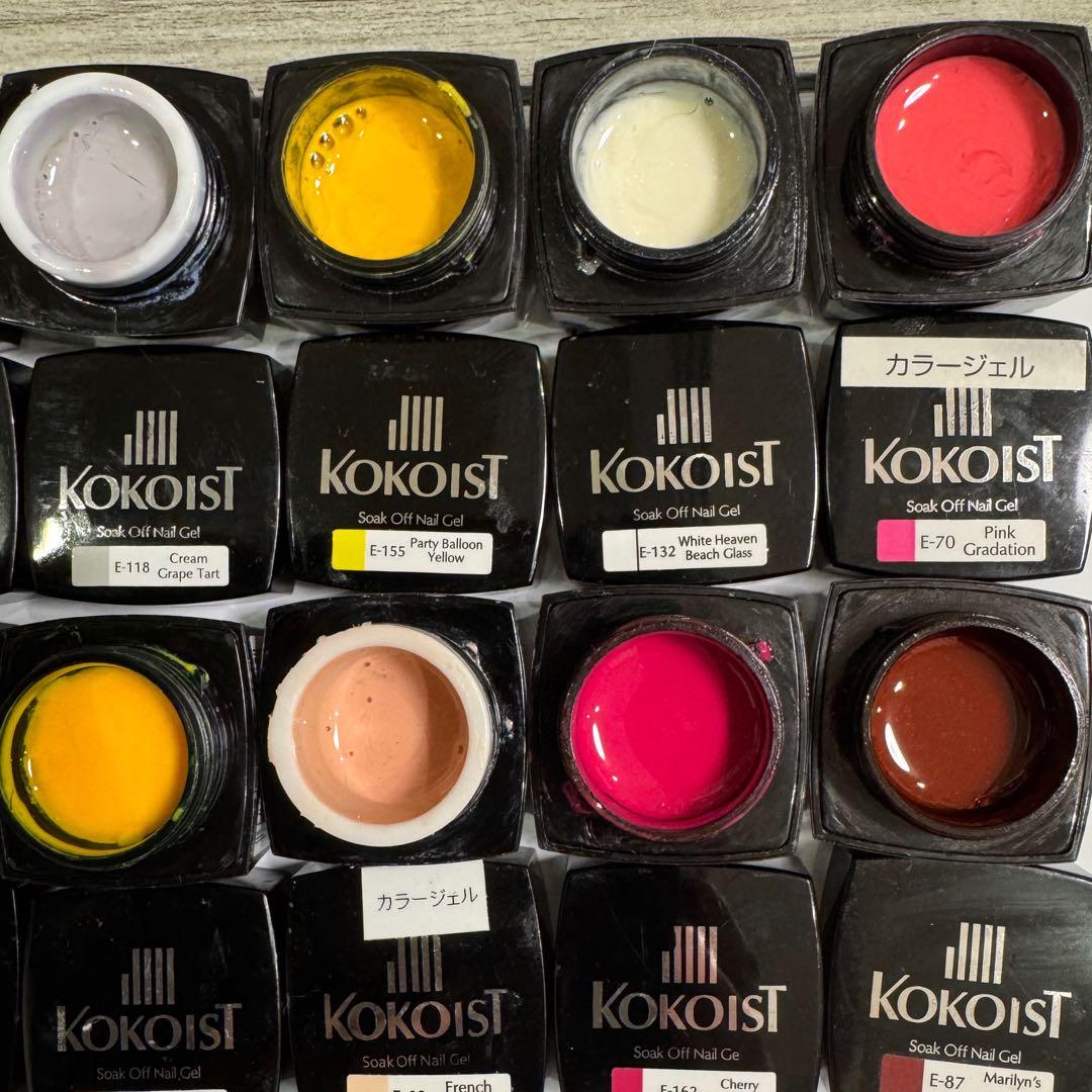 4g入り ココイストカラー14色 プロ用ジェル 化粧品登録済み 日本製