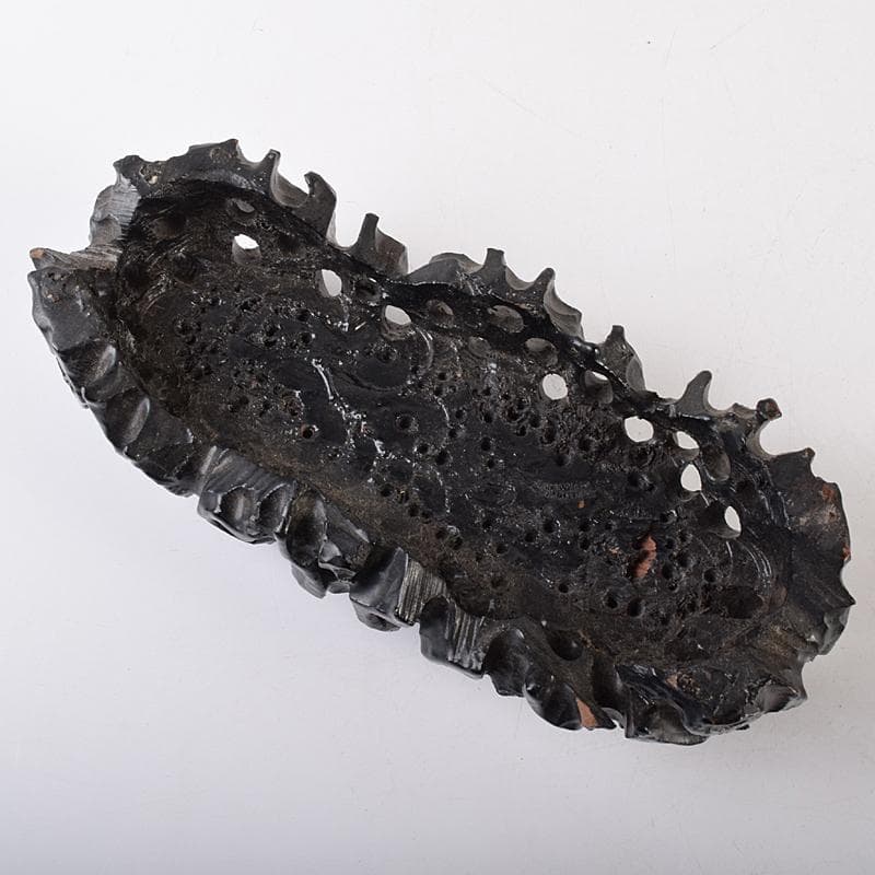 中国 玉石彫刻 鶏血石 山水人物刻 床飾 置物 唐木台付 F R7719B - メルカリ