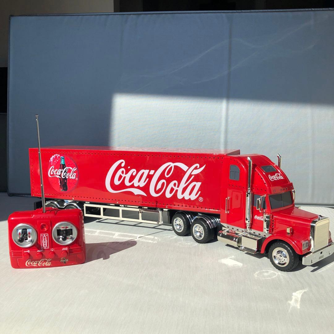 コカコーラ ラジコン トレーラー 希少 レトロ 非売品 - メルカリ
