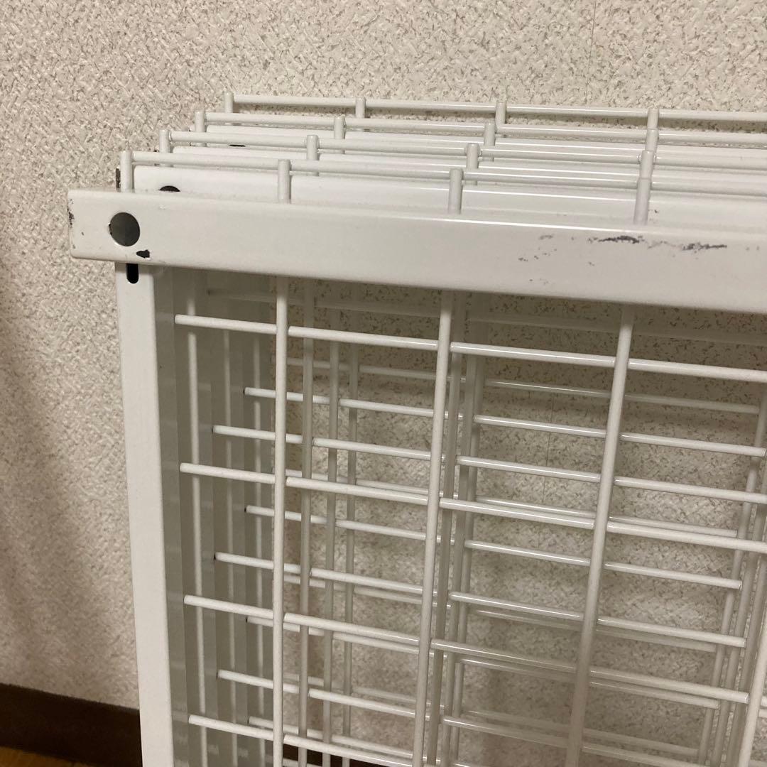 ニトリ バジーナ ホワイト シングル ベッドフレーム パイプベッド