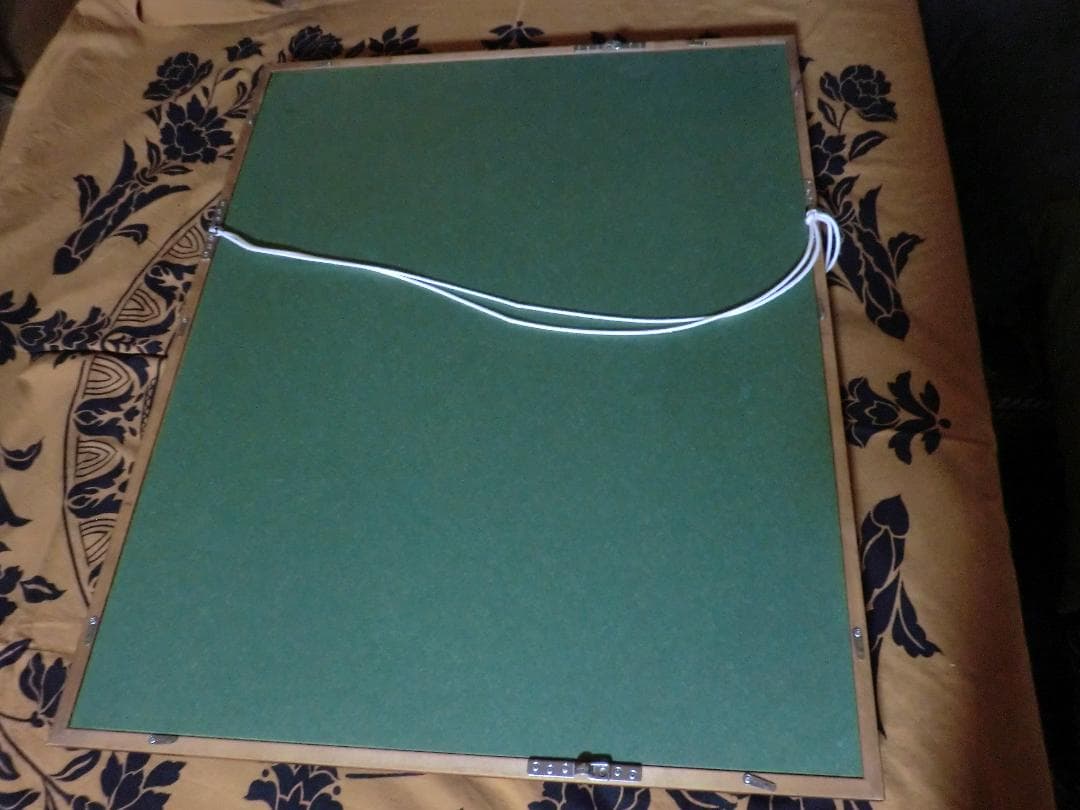 〇油絵：モディリアニ「婦人像：複製画」