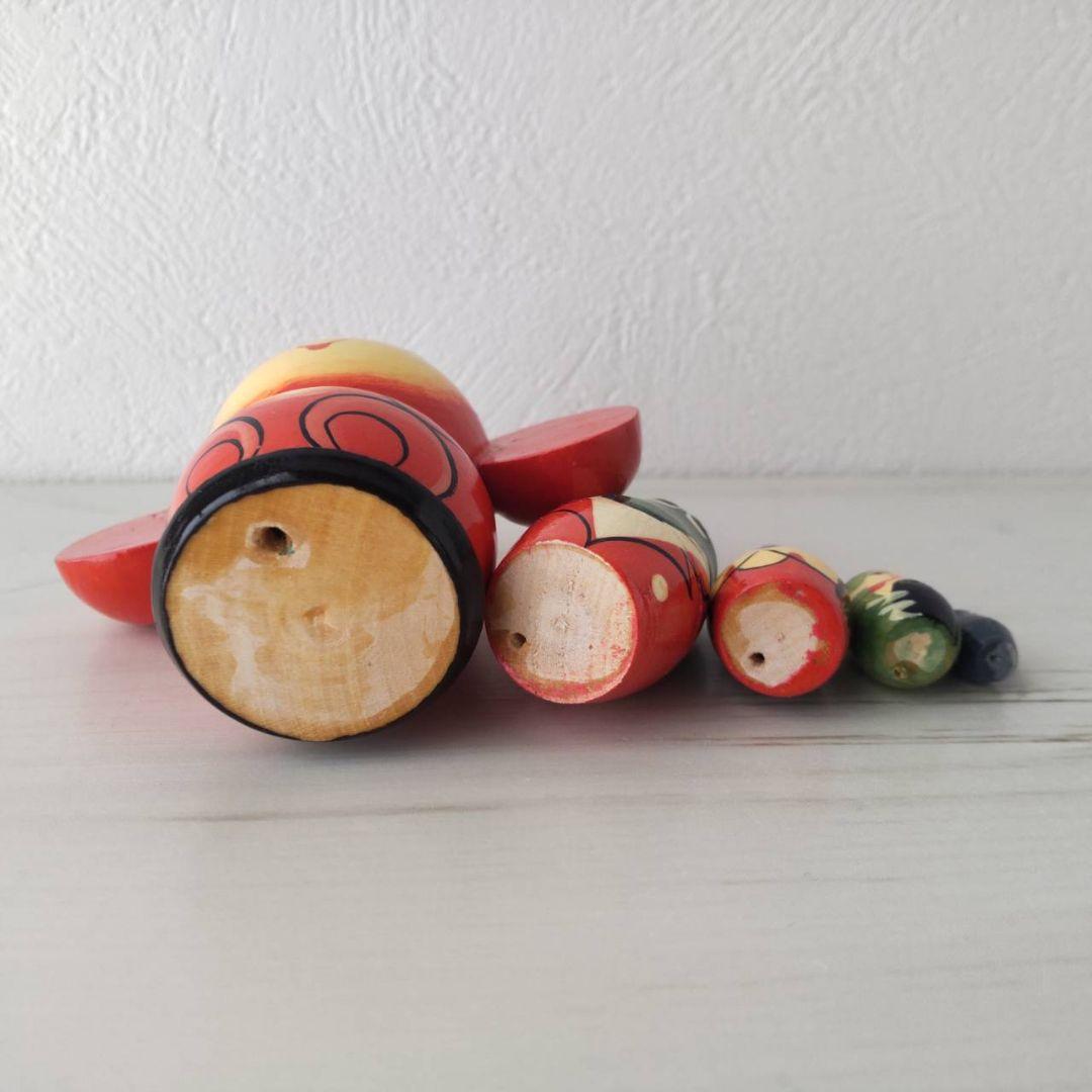 新品　チェブラーシカ　マトリョーシカ　5.4cmサイズ　5体セット