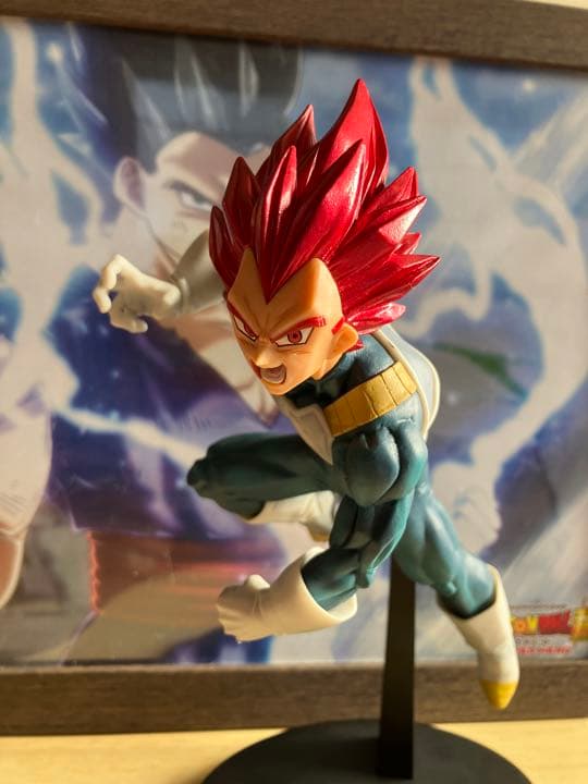ドラゴンボール超 超サイヤ人ゴッド ベジータ 赤髪バージョン 鳥山明