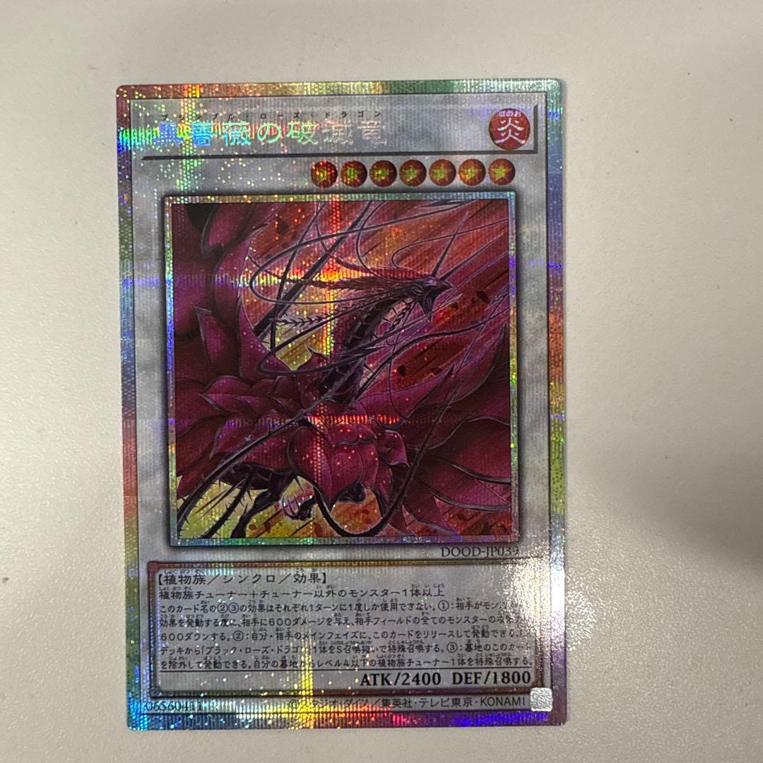 黒薔薇の破滅竜 プリシク プリズマ ブランブルローズドラゴン 遊戯王