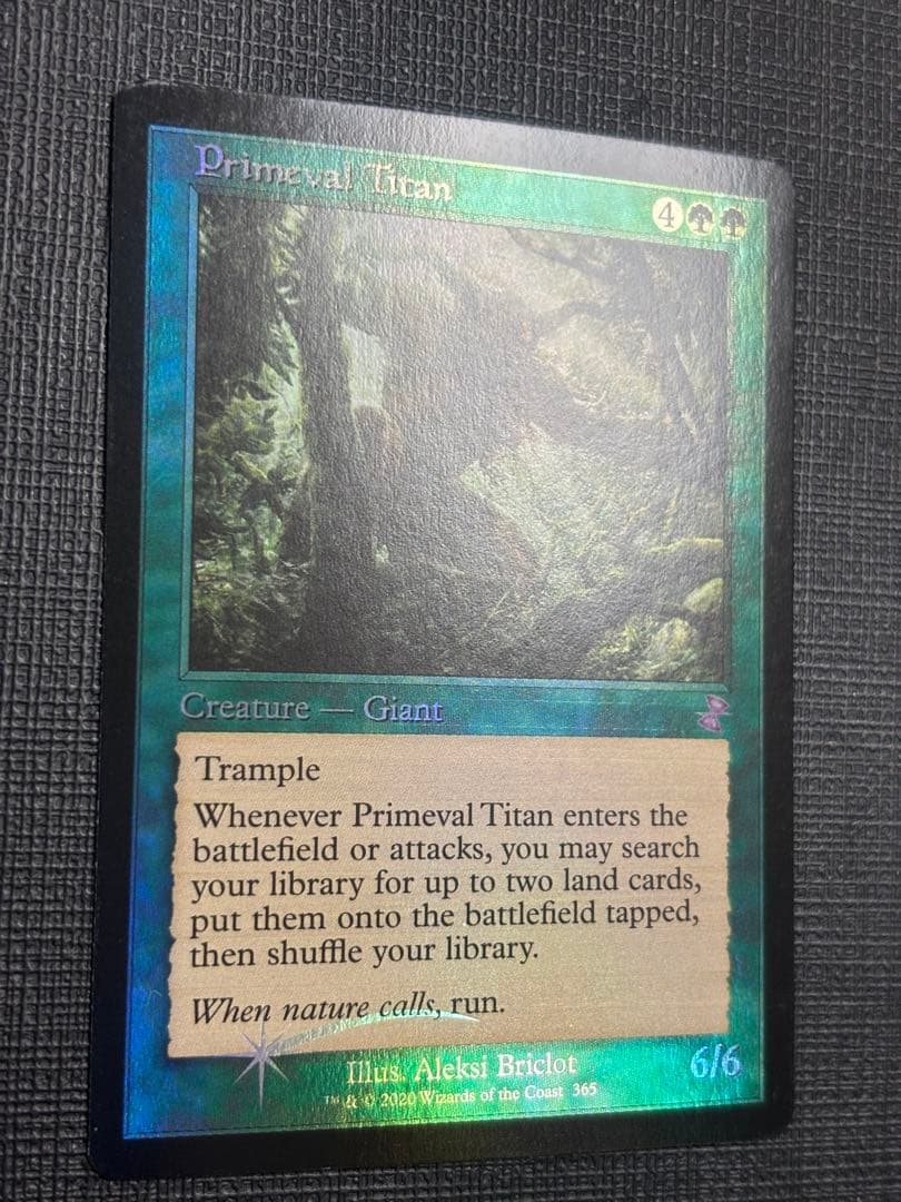 原始のタイタン/Primeval Titan Retro Frame Foil