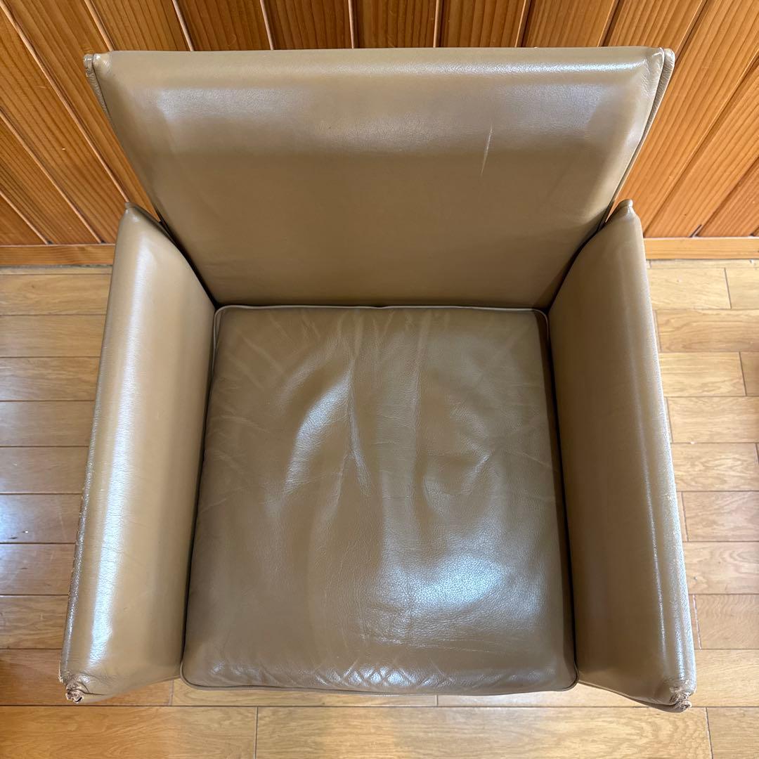 cassina カッシーナ　401 BREAK 定価45万 本革 1人掛けソファ