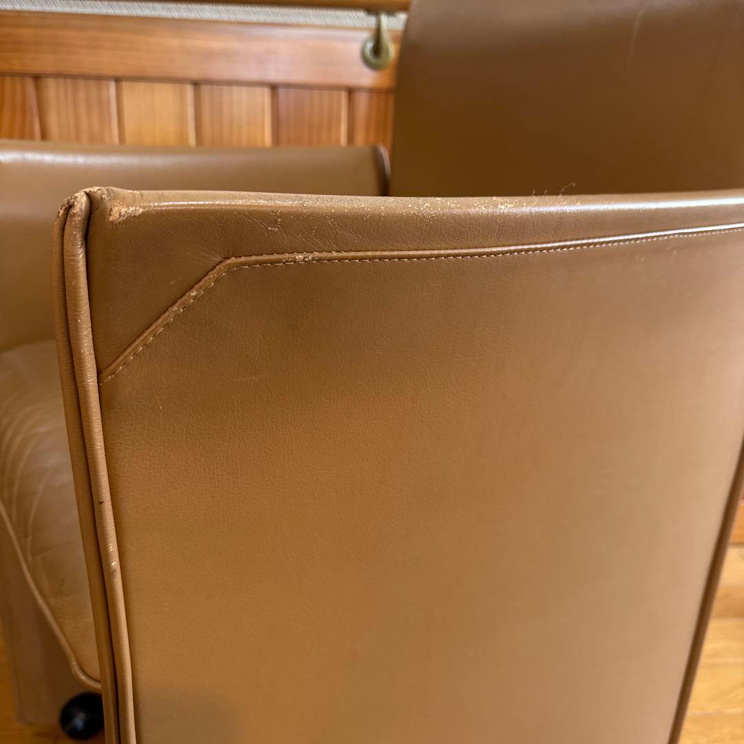 cassina カッシーナ　401 BREAK 定価45万 本革 1人掛けソファ