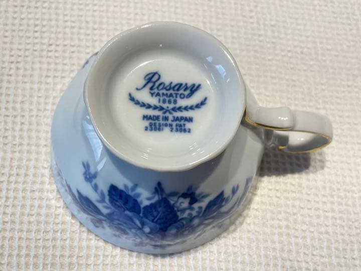 Rosary Yamato カップ&ソーサー、オーバル大皿、ポットなどのセット