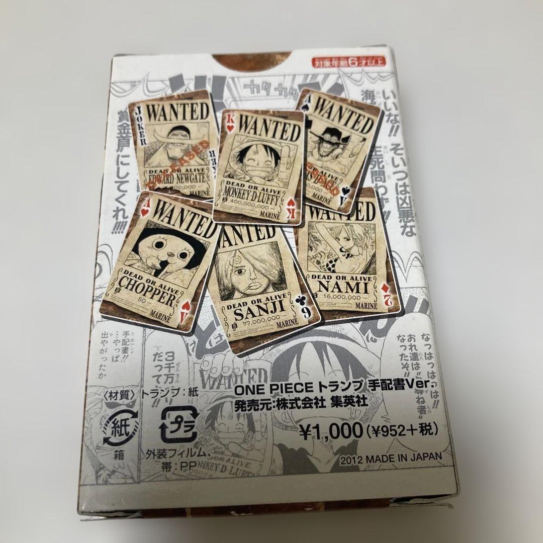 ONE PIECE ワンピース展限定トランプ大阪手配書version セット - メルカリ