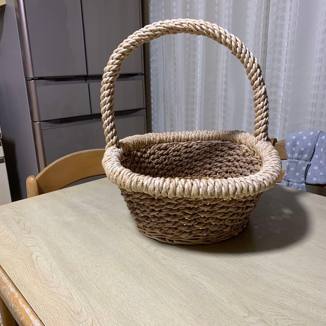 ラタン　バスケット　カゴ