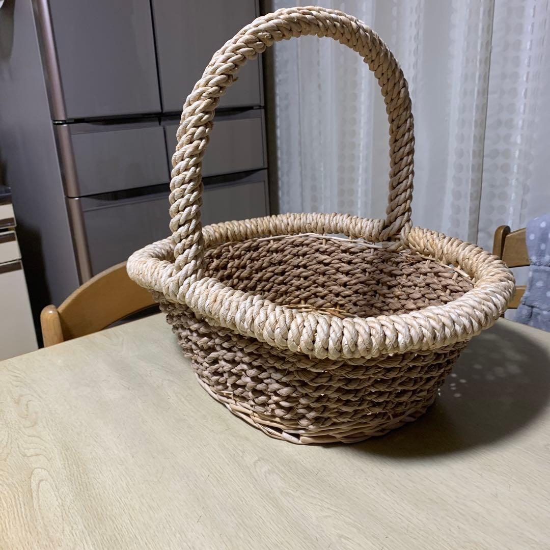 ラタン　バスケット　カゴ