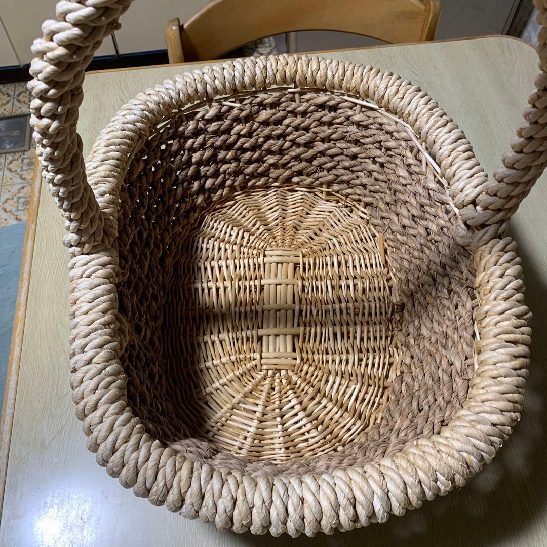 ラタン　バスケット　カゴ