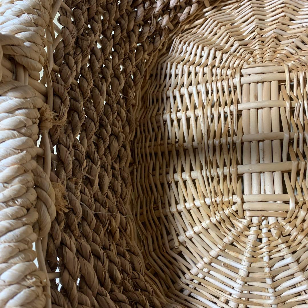 ラタン　バスケット　カゴ