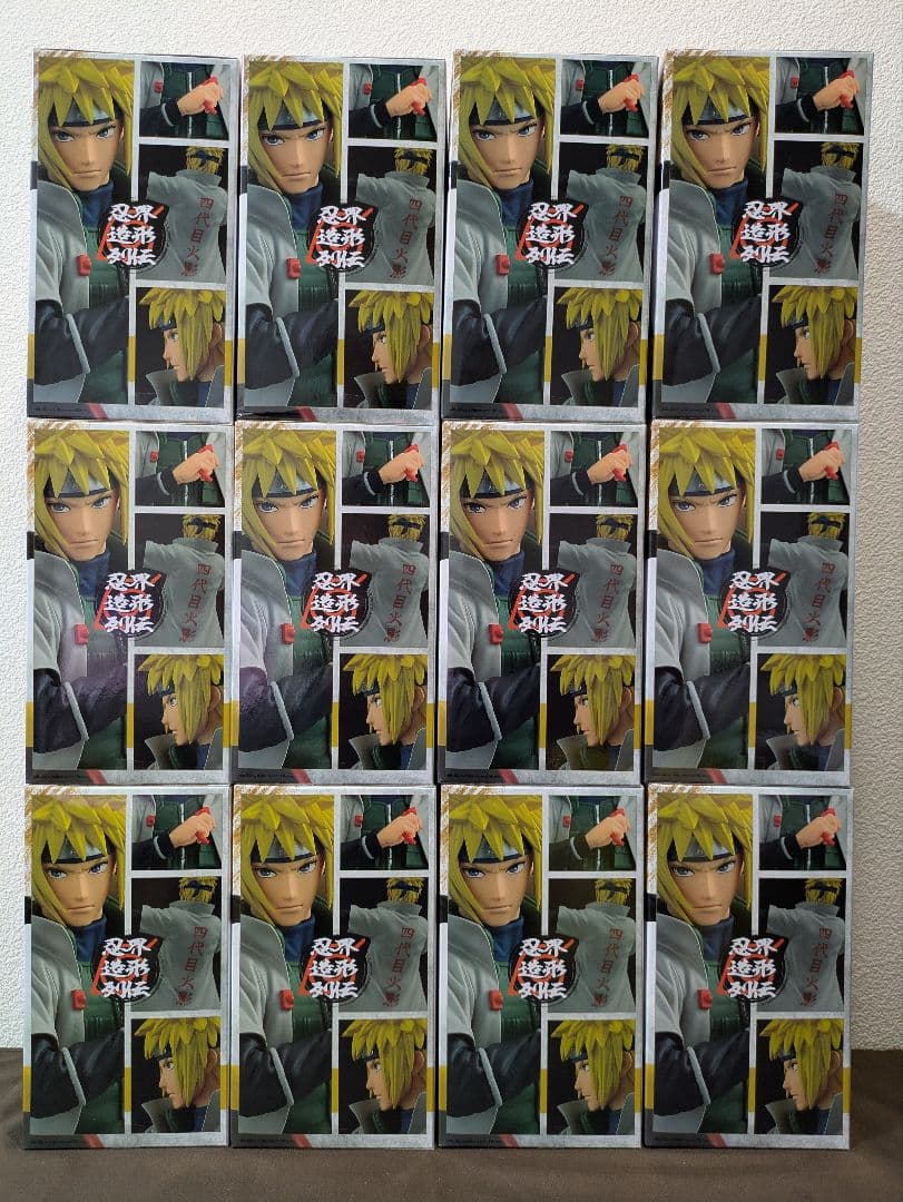 NARUTO ナルト疾風伝 忍界造形列伝 波風ミナト フィギュア12体セット