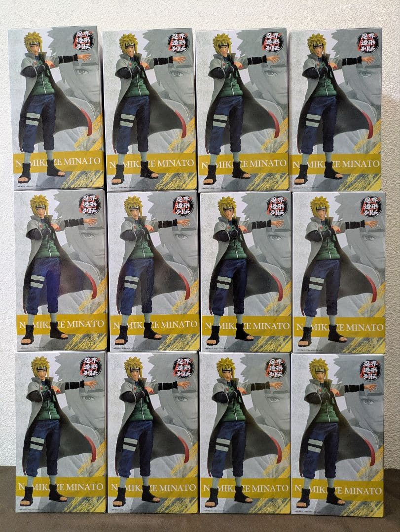 NARUTO ナルト疾風伝 忍界造形列伝 波風ミナト フィギュア12体セット