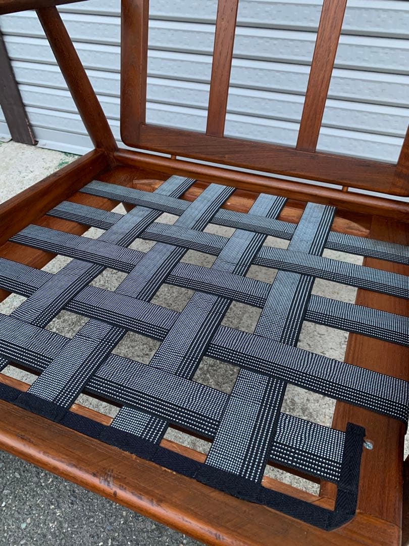 デンマーク製/チーク材/ビンテージイージーチェア②