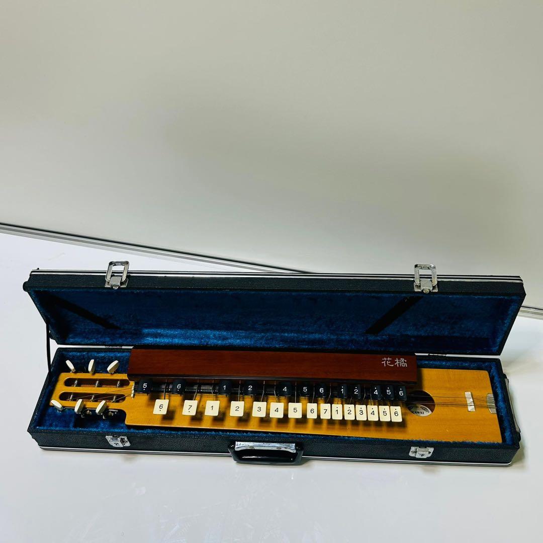 KAWAI 大正琴 8173 木製 4弦 ケース付き - メルカリ