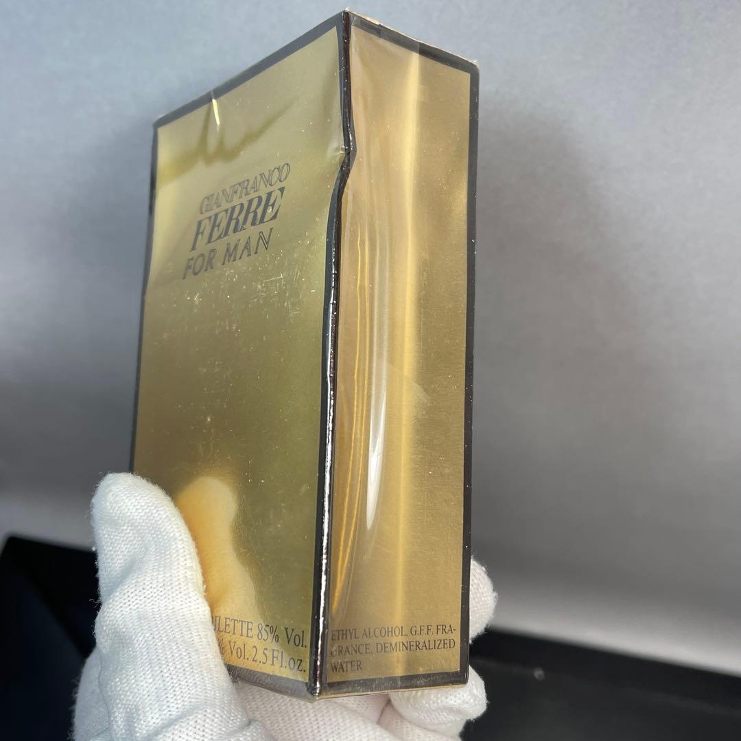 【イタリア製】Gianfranco Ferré 男性用の香水 全新品 75ml