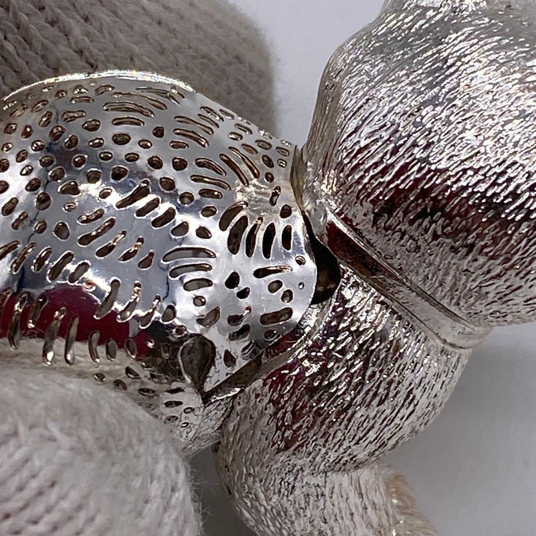 クリストフル 置物 猫 ネコ シルバー リュミエール コレクション no.96