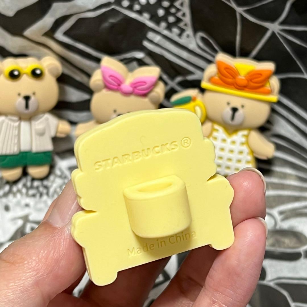 レア　海外限定　スターバックス　ストローチャーム　ベアリスタ　コンプリート