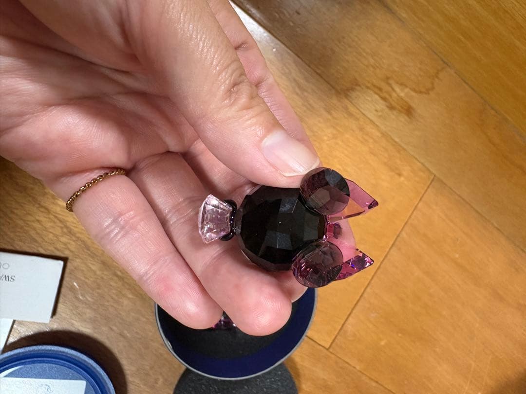 【SWAROVSKI】 スワロフスキー　ミッキー&ミニー　※ミニーはおまけです