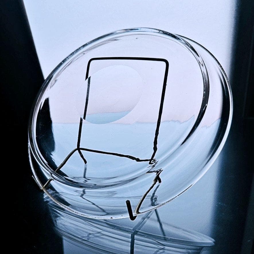 金彩オールドバカラ アールヌーヴォーの大きなトレイ 19世紀