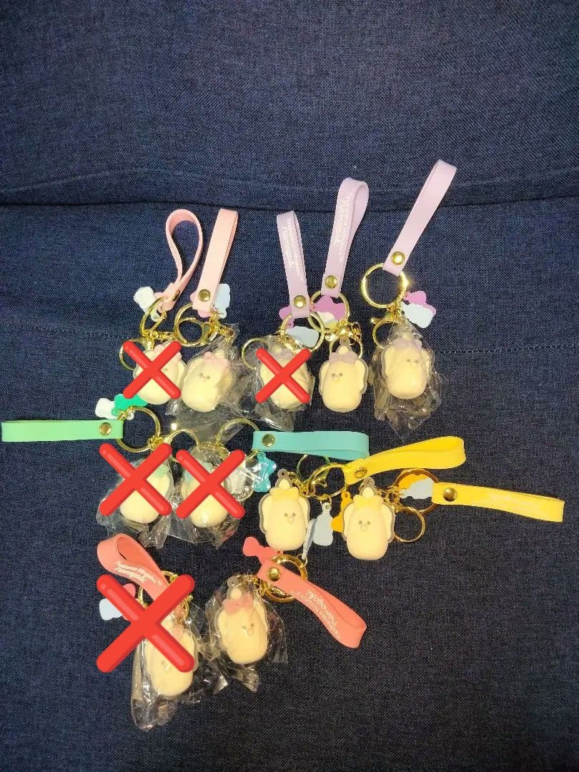 つぶらな瞳のなまがき　ぬいぐるみマスコットキーホルダー　まとめ売り