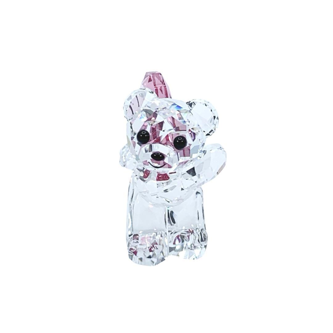 極美品　SWAROVSKI　スワロフスキー　クリスタルベア　星座　天秤座