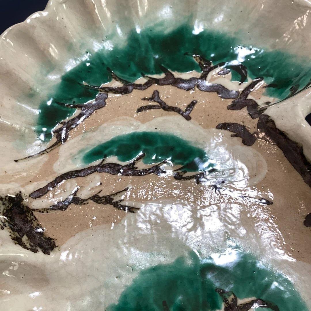 京焼乾山写松絵向付と乾山写寿字向付2客　　　新品未使用