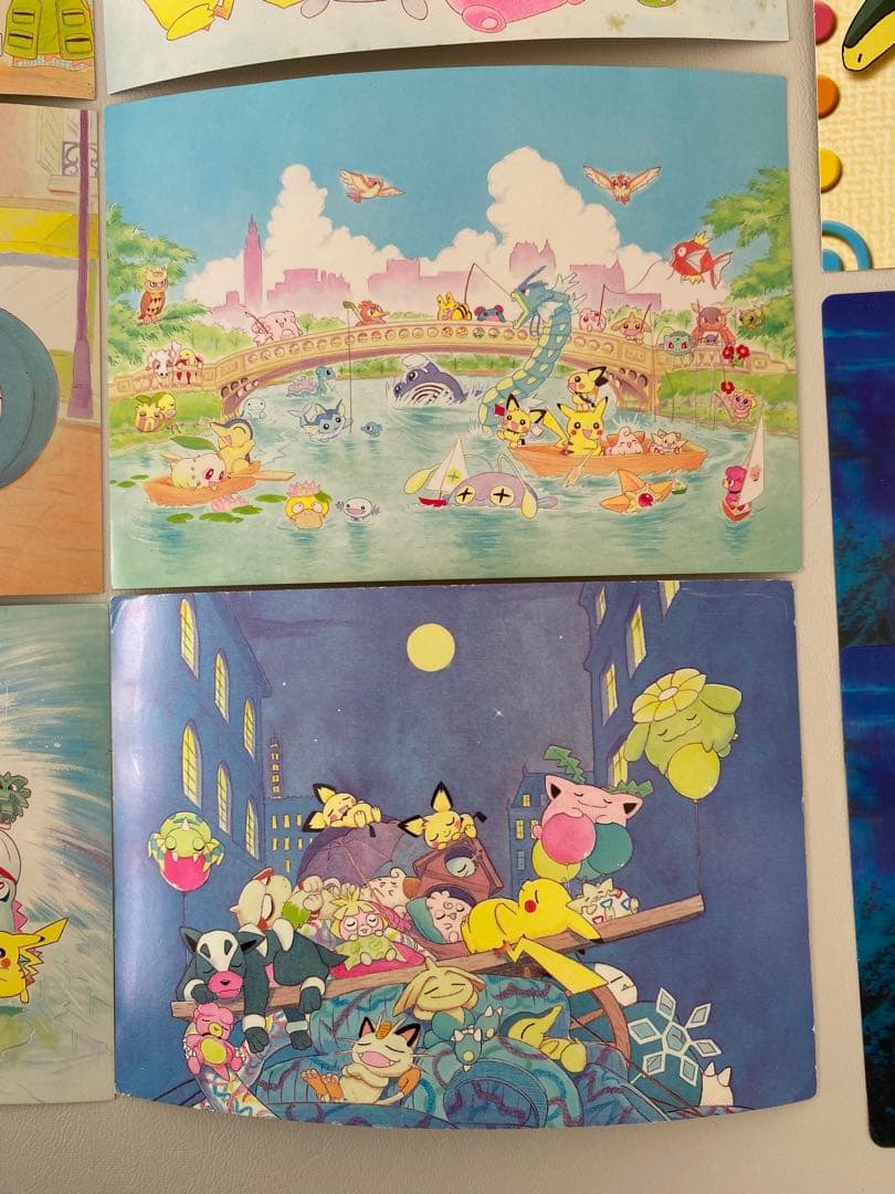 当時品】ポケモン 金銀 クリスタル 予約特典 ポストカード おまけ付き