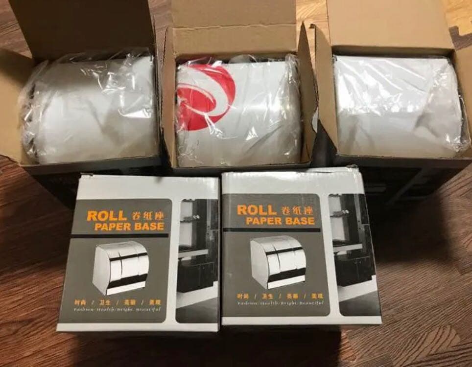 10個のホルダー トイレットペーパーホルダー