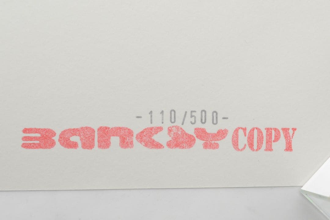 WCP バンクシー CHOOSE YOUR WEAPON 蛍光色調 リプロ - メルカリ