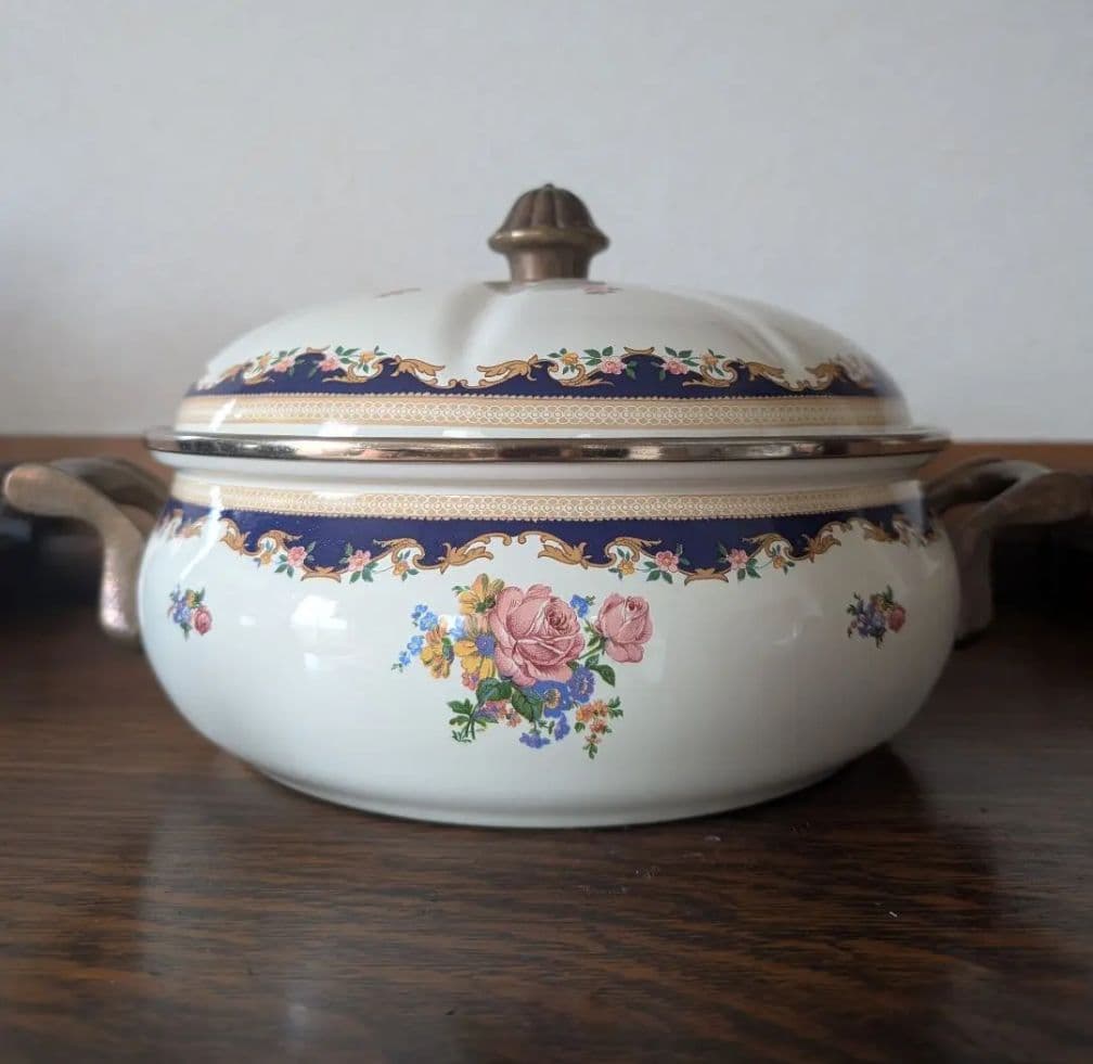 西ドイツ製 ホーロー両手鍋 ASTA FISSLER フィスラー ヴィンテージ鍋