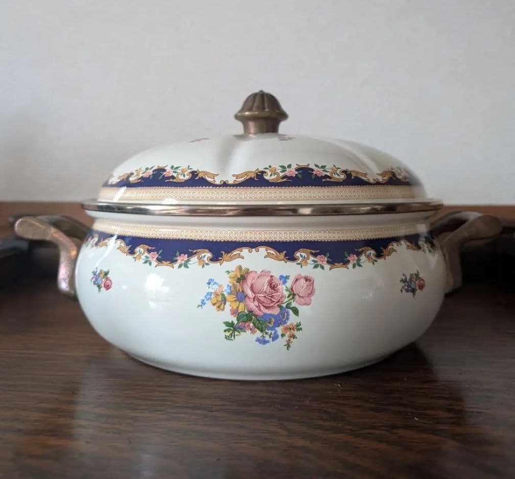 西ドイツ製 ホーロー両手鍋 ASTA FISSLER フィスラー ヴィンテージ鍋