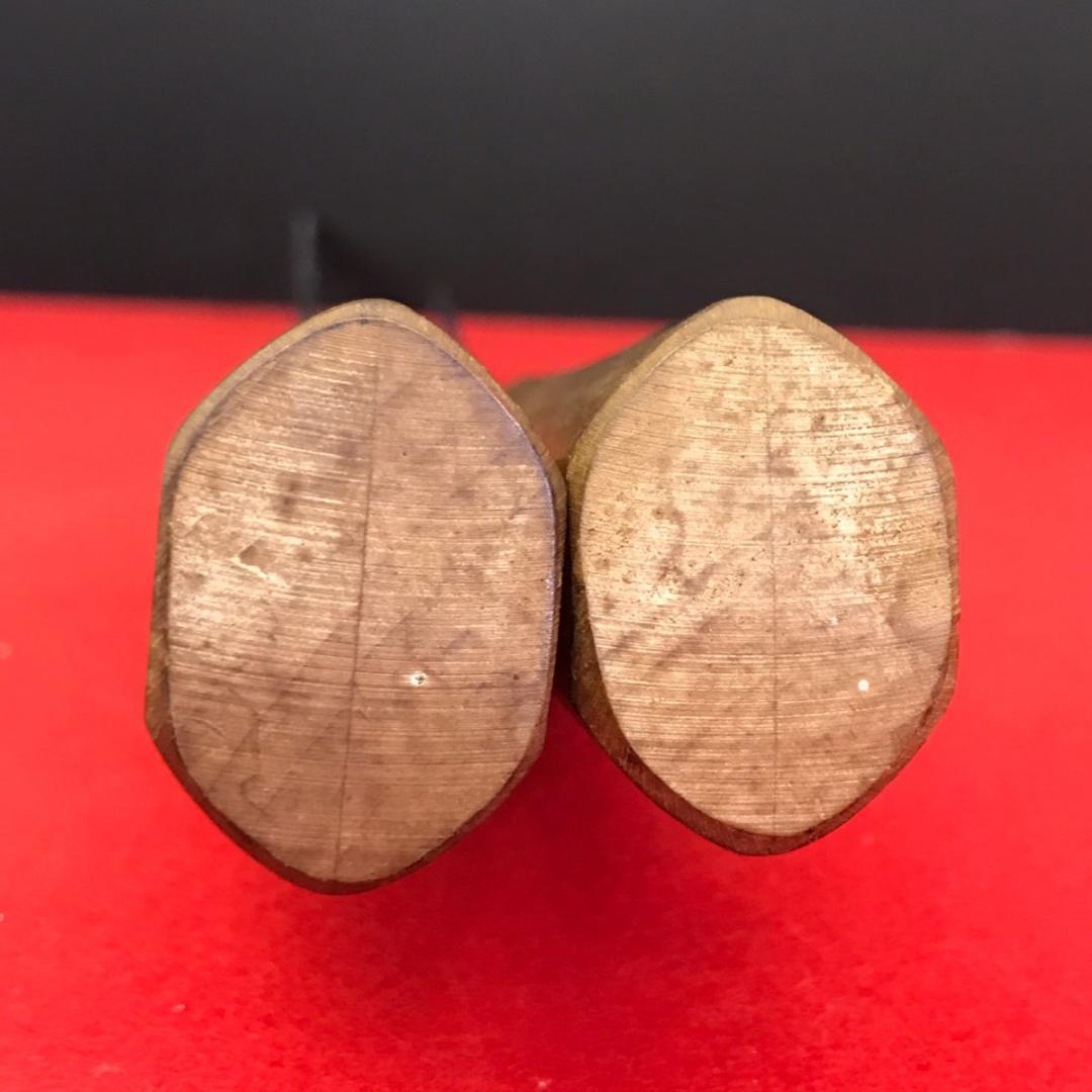 模造刀 白鞘 刀 脇差 セット　全長100cm/68cm　刀装具 拵え