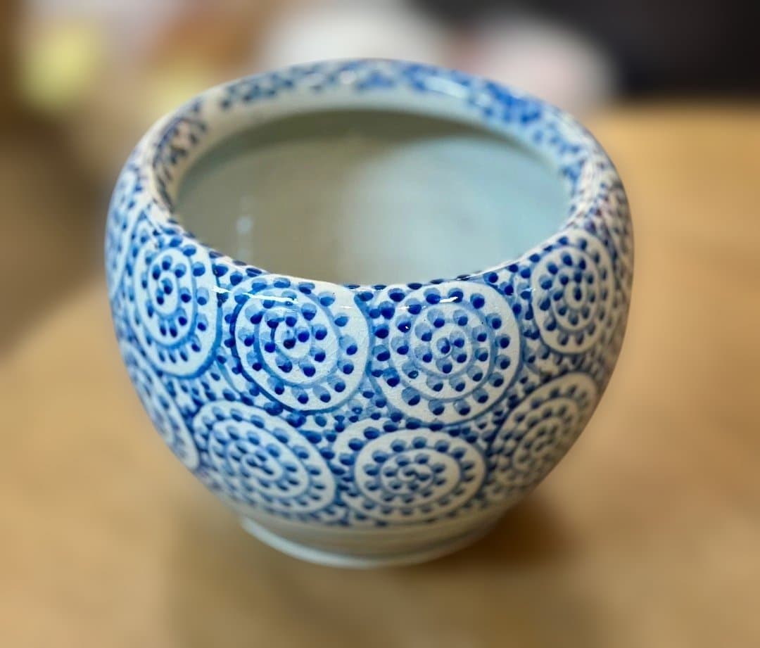 再値下げ　新品　信楽焼　火鉢　大サイズ　鉢カバー　ワインクーラー　直径23c