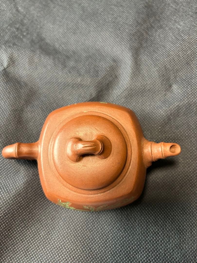 中国古美術品　急須　清香　紫砂茶器 「陳国良」在銘　手作り