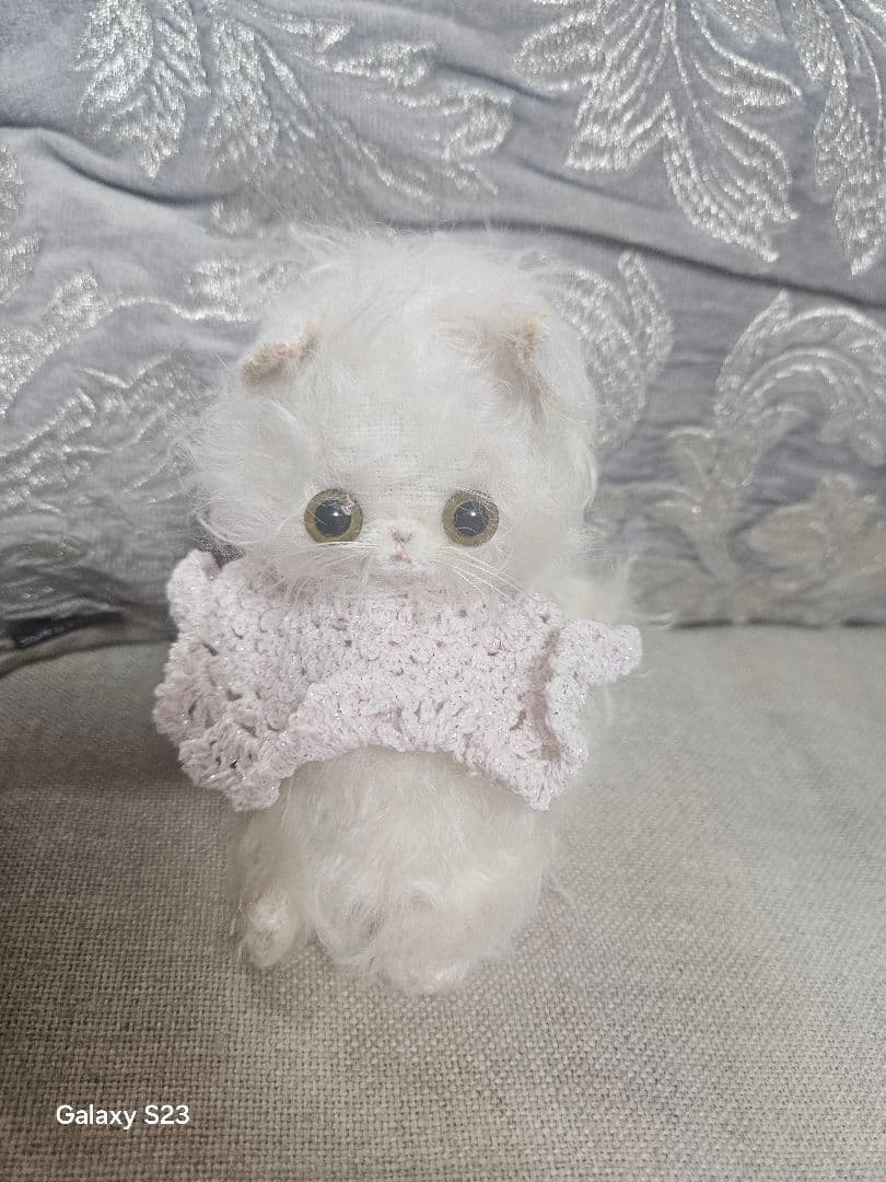 Kamo ホワイトファー 猫